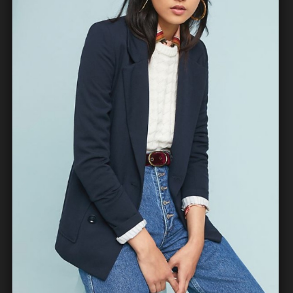 NWT McGuire Denim navy 9 - 5 blazer size XS